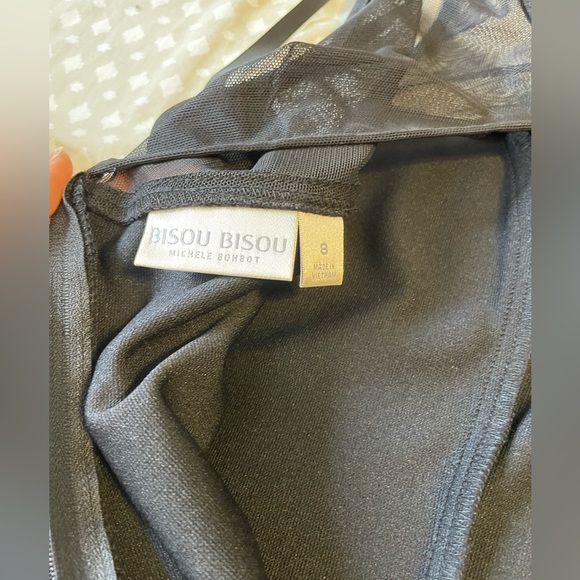 Black peplum dress - Picture 4 of 5